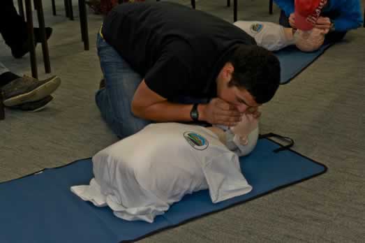 CPR training